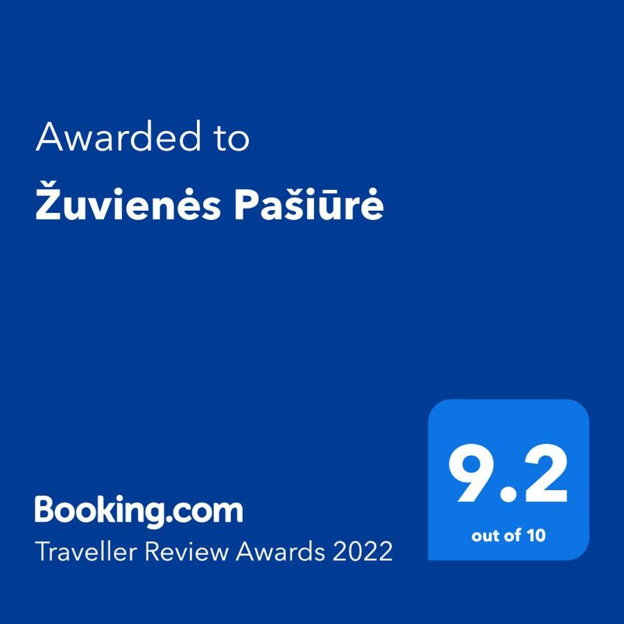 Zuvienes Pasiure Bed & Breakfast Rubikiai Exterior photo